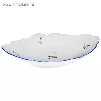 Блюдо для хлеба Bernadotte, декор «Гуси», 34 см