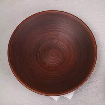 Блюдо для подачи "Царское", гладкое, красная глина, 43 см