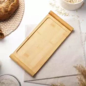 Блюдо для подачи Доляна «Бамбук», 28×13 см, бамбук