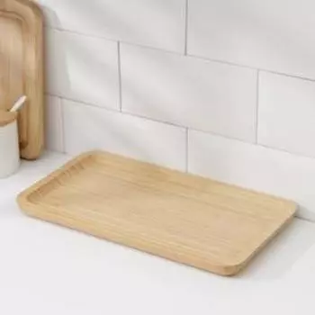 Блюдо для подачи Доляна Striata, 32182 см, бамбук