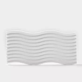 Блюдо для подачи из гипса Sands of Athens 2512.51 см, белое