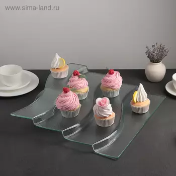 Блюдо для закусок Magistro «Авис», 38×40×7 см