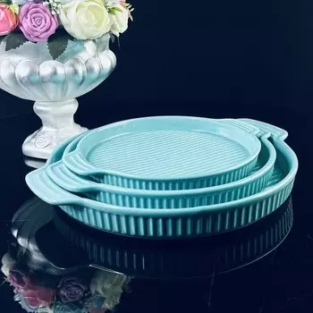 Блюдо для запекания Lenardi, d=21.5 см