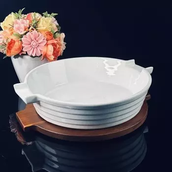 Блюдо для запекания Lenardi, d=27.5 см