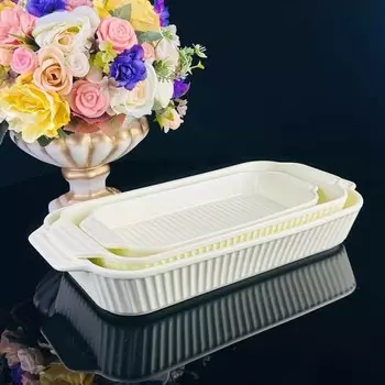 Блюдо для запекания Lenardi, длина 25 см