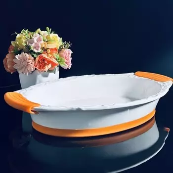 Блюдо для запекания Lenardi, длина 38 см