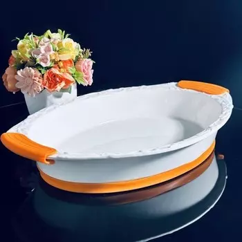 Блюдо для запекания Lenardi, длина 41 см