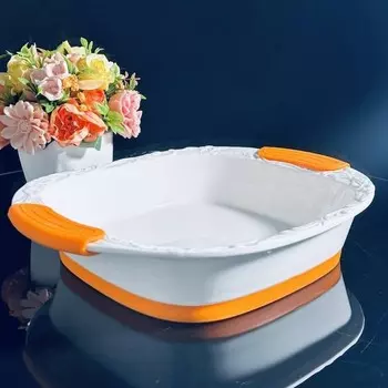 Блюдо для запекания Lenardi, квадратное, 32.5х26.5х6.5 см