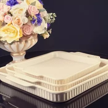 Блюдо для запекания Lenardi, квадратное, 35.5х35.5 см