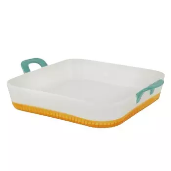 Блюдо для запекания Lenardi, квадратное, с ручками, 27х27 см