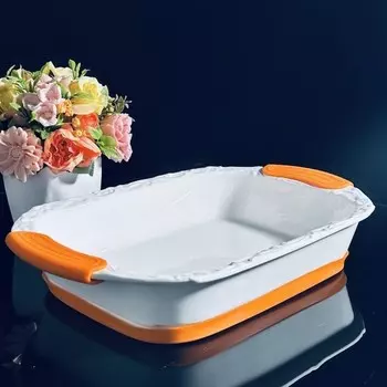 Блюдо для запекания Lenardi, размер 35х23х6.5 см