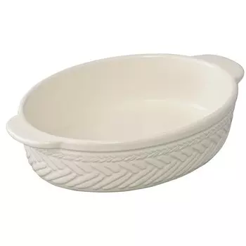 Блюдо для запекания Liberty Jones Country mill, 35.5х23.5 см, цвет светло-бежевый