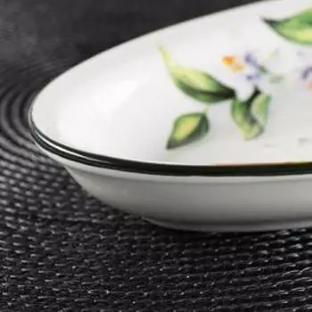 Блюдо Доляна «Лимон», 28×14,5×3,5 см