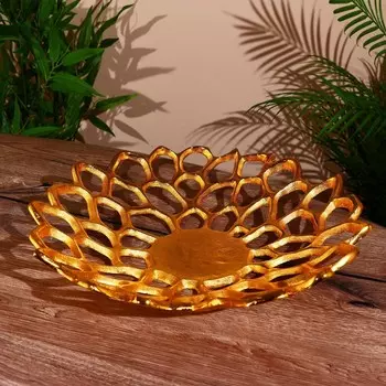 Блюдо «Фрут», 38 см, алюминий