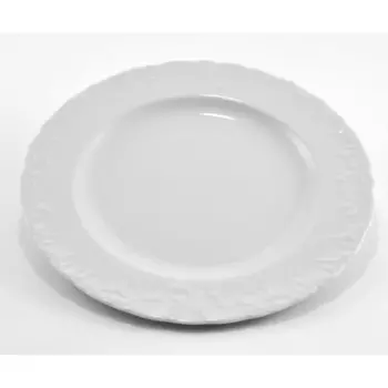 Блюдо круглое Cmielow Rococo «Узор платина», d=29 см