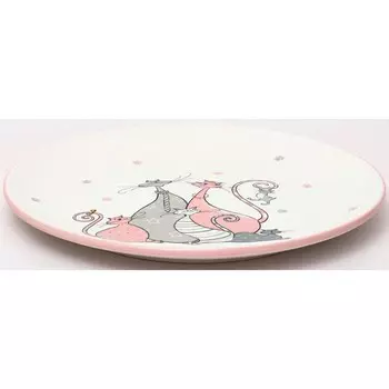 Блюдо круглое Elrington «Кошки», 580 мл