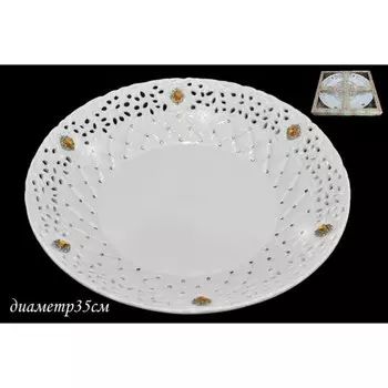 Блюдо круглое Lenardi «Северное сияние», d=35 см