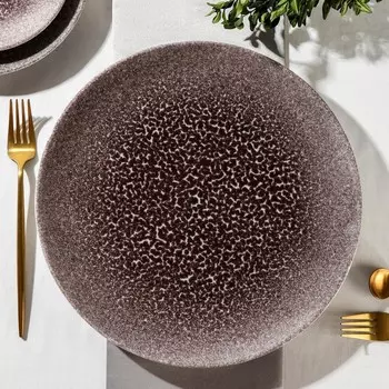 Блюдо фарфоровое круглое NATUR SAND, d=30,5 см