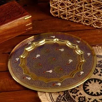 Блюдо «Абстракция», 2525 см, латунь