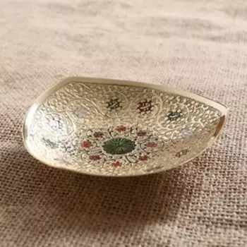 Блюдо «Роззи», 2.51110.5 см, латунь, цветная эмаль