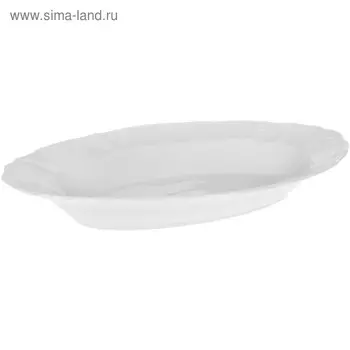 Блюдо овальное Bernadotte, недекорированное, 24 см