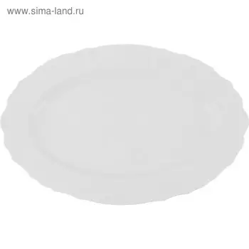 Блюдо овальное Bernadotte, недекорированное, 39 см