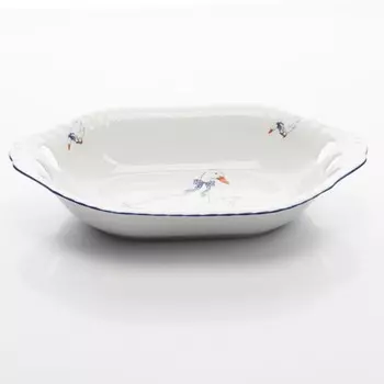 Блюдо овальное «Гуси» 33 см