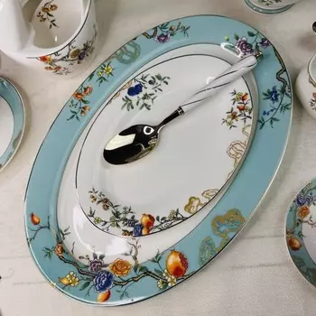 Блюдо овальное Lenardi Hanomi, длина 35.5 см