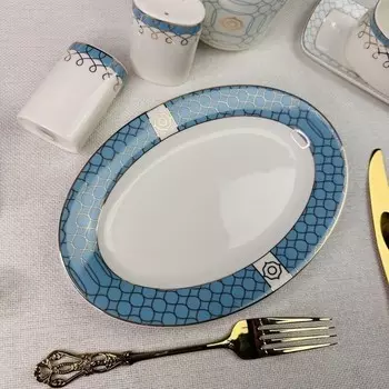 Блюдо овальное Lenardi «Тиффани», длина 23 см