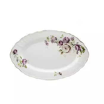 Блюдо овальное Lenardi Maria Rose, длина 30 см