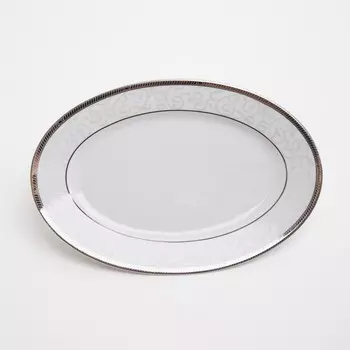 Блюдо овальное «Прага» 23 см, селедочница