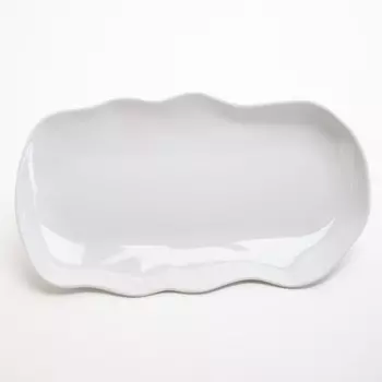 Блюдо овальное «Волна» 35×20 см, nedek