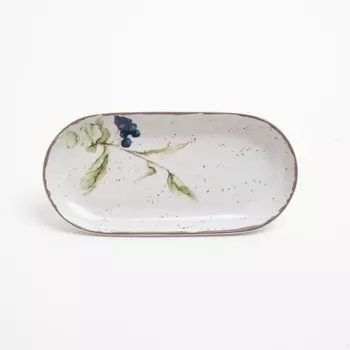 Блюдо овальное «Ягоды» 24 см