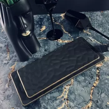 Блюдо прямоугольное Lenardi Marokko, размер 31x14 см