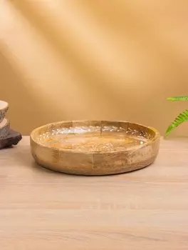 Блюдо «Пряник», 25.525.56 см, дерево манго