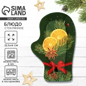 Блюдо новогоднее «Сочный Новый год», 22.5142 см