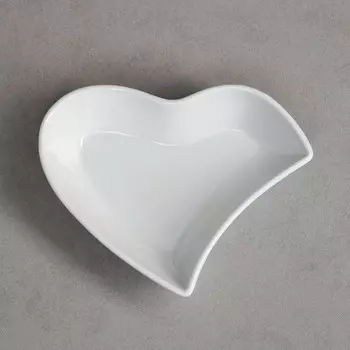 Блюдо «Сердце», 300 мл, фарфор, Иран