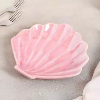 Блюдо сервировочное «Ариэль», 18×17×2,5 см, цвет МИКС