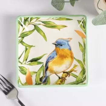 Блюдо сервировочное Доляна «Флора и Фауна», 15153 см