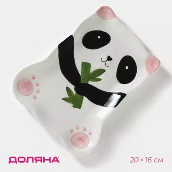 Блюдо сервировочное Доляна «Панда», 2016 см