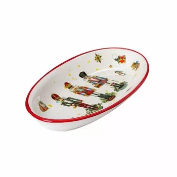 Блюдо сервировочное Доляна «Щелкунчик», 28,514,83,5 см