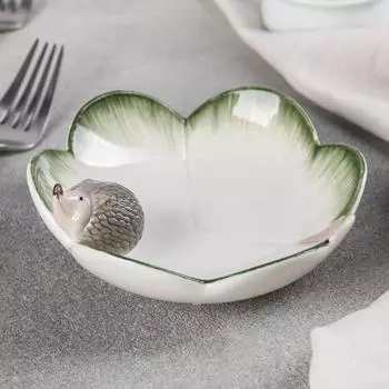 Блюдо керамическое сервировочное «Ёжик», 13,3135,5 см