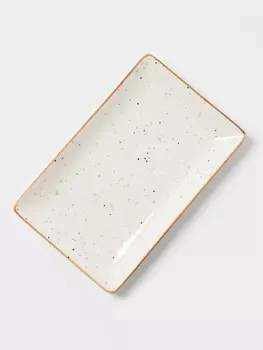 Блюдо сервировочное Magistro Queil, 25.4162.2 см, фарфор, белое