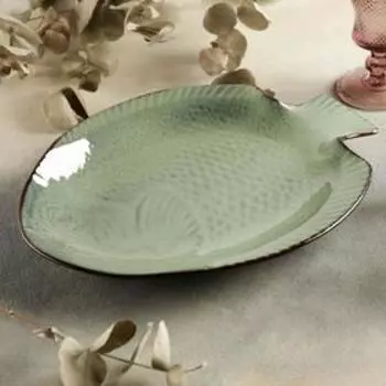 Блюдо сервировочное «Пайро. Рыба», 36×27×3,5 см