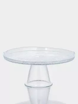 Блюдо сервировочное RIO, d=28 см, стекло, прозрачное