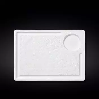 Блюдо сервировочное Wilmax England WhiteStone, размер 32.5x23 см