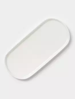 Блюдо сервировочные Magistro White Snow, 21101 см, фарфор, белое