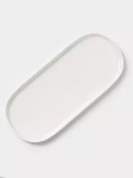 Блюдо сервировочные Magistro White Snow, 34.515.52 см, фарфор, белое