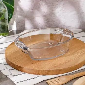 Блюдо стеклянное Primex, 2618 см, 1500 мл