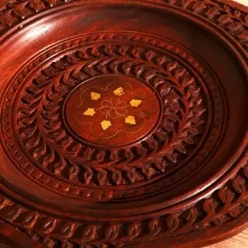 Блюдо «Ветвь», 30.530.52.5 см, дерево, МИКС